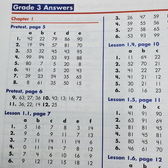 Grade 3 Math Workbooks, Set of 3 - Picture 5 of 10